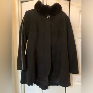 Elegant Black Women's Coat